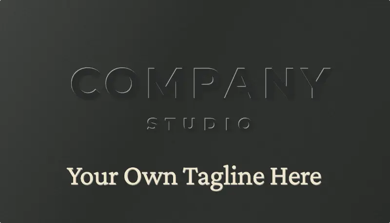 Front of the Imprint template