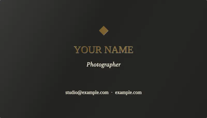 Front of the Nocturne template